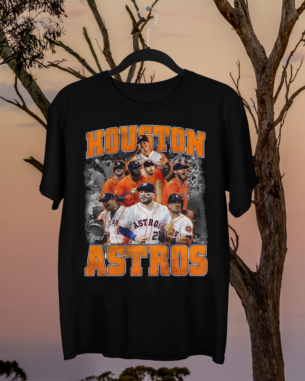 Houston Astros Vintage 2022 City Houston Astros Team T Shirt S-3xl Size Up To 5xl